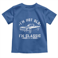 I'm Not Old I'm Classic Toddler T Shirt Vintage 1963 Classic Sports Car