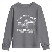 I'm Not Old I'm Classic Youth Sweatshirt Vintage 1963 Classic Sports Car