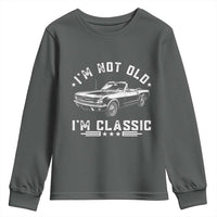 I'm Not Old I'm Classic Youth Sweatshirt Vintage 1963 Classic Sports Car