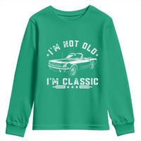 I'm Not Old I'm Classic Youth Sweatshirt Vintage 1963 Classic Sports Car