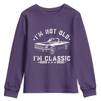 I'm Not Old I'm Classic Youth Sweatshirt Vintage 1963 Classic Sports Car