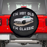 I'm Not Old I'm Classic Spare Tire Cover Vintage 1963 Sports Car Retro Americana