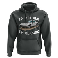 I'm Not Old I'm Classic Hoodie Vintage 1963 Sports Car Retro Americana
