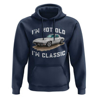I'm Not Old I'm Classic Hoodie Vintage 1963 Sports Car Retro Americana