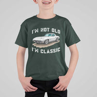 I'm Not Old I'm Classic T Shirt For Kid Vintage 1963 Sports Car Retro Americana