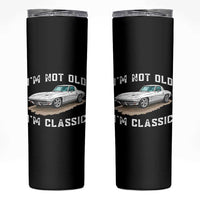 I'm Not Old I'm Classic Skinny Tumbler Vintage 1963 Sports Car Retro Americana