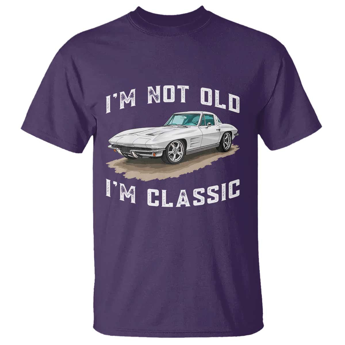 I'm Not Old I'm Classic T Shirt Vintage 1963 Sports Car Retro Americana