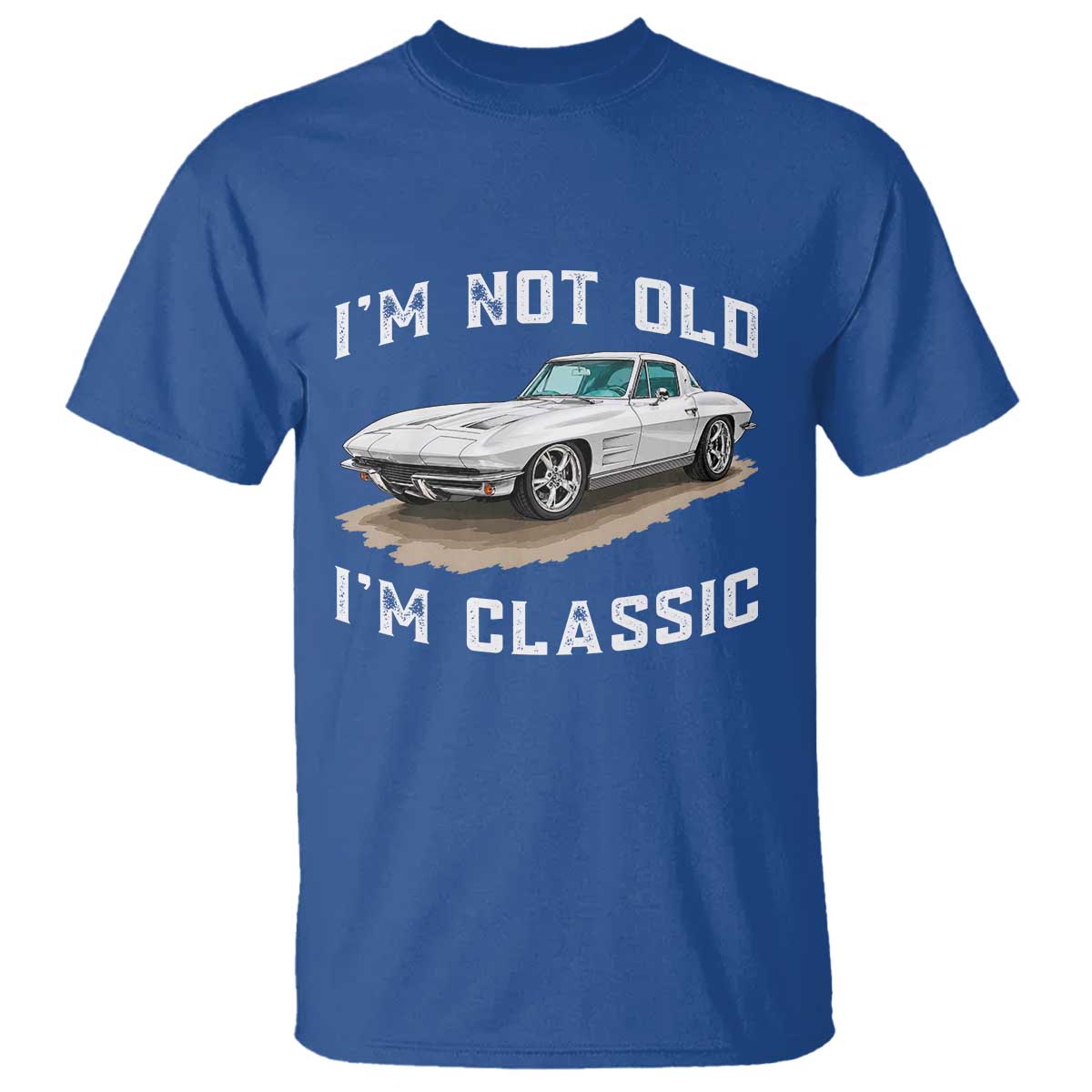 I'm Not Old I'm Classic T Shirt Vintage 1963 Sports Car Retro Americana