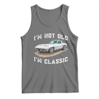 I'm Not Old I'm Classic Tank Top Vintage 1963 Sports Car Retro Americana