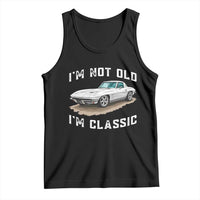 I'm Not Old I'm Classic Tank Top Vintage 1963 Sports Car Retro Americana