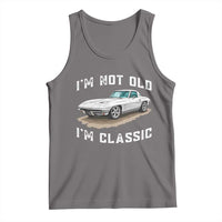 I'm Not Old I'm Classic Tank Top Vintage 1963 Sports Car Retro Americana