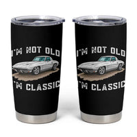 I'm Not Old I'm Classic Tumbler Cup Vintage 1963 Sports Car Retro Americana