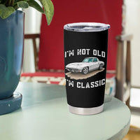 I'm Not Old I'm Classic Tumbler Cup Vintage 1963 Sports Car Retro Americana