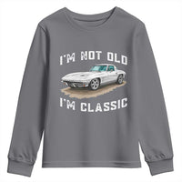 I'm Not Old I'm Classic Youth Sweatshirt Vintage 1963 Sports Car Retro Americana