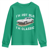 I'm Not Old I'm Classic Youth Sweatshirt Vintage 1963 Sports Car Retro Americana