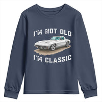 I'm Not Old I'm Classic Youth Sweatshirt Vintage 1963 Sports Car Retro Americana