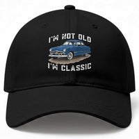 I'm Not Old I'm Classic Baseball Cap Vintage 1949 Classic American Coupe Car