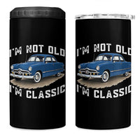 I'm Not Old I'm Classic 4 in 1 Can Cooler Tumbler Vintage 1949 Classic American Coupe Car
