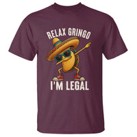 Relax Ringo I'm Legal T Shirt Funny Mexican Taco Lover - Wonder Print Shop