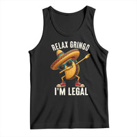 Relax Ringo I'm Legal Tank Top Funny Mexican Taco Lover - Wonder Print Shop
