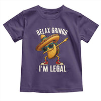 Relax Ringo I'm Legal Toddler T Shirt Funny Mexican Taco Lover - Wonder Print Shop