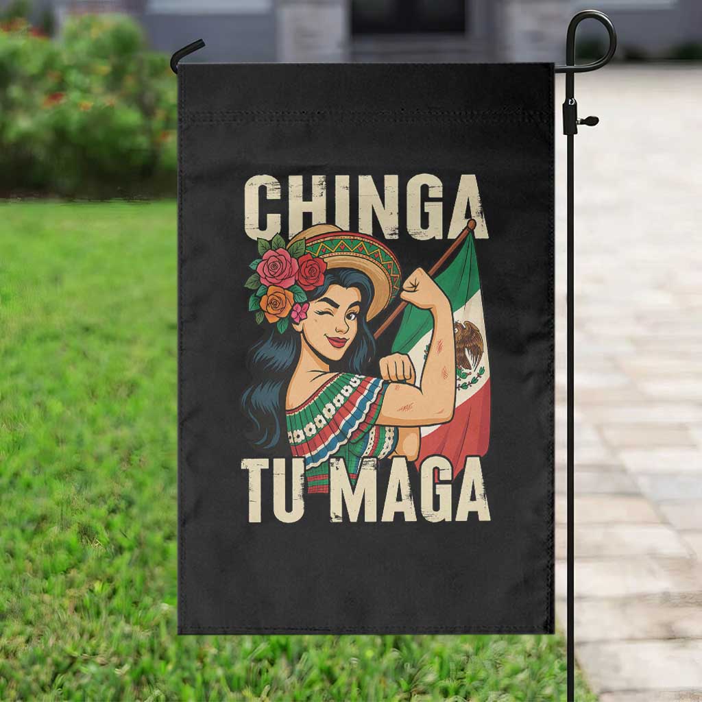 Chinga Tu Maga Protest Garden Flag Funny Mexican Women - Wonder Print Shop
