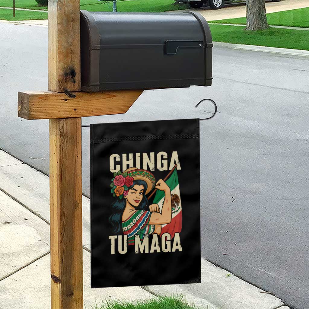 Chinga Tu Maga Protest Garden Flag Funny Mexican Women - Wonder Print Shop