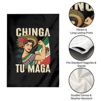 Chinga Tu Maga Protest Garden Flag Funny Mexican Women - Wonder Print Shop