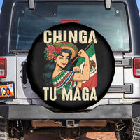 Chinga Tu Maga Protest Spare Tire Cover Funny Mexican Women - Wonder Print Shop