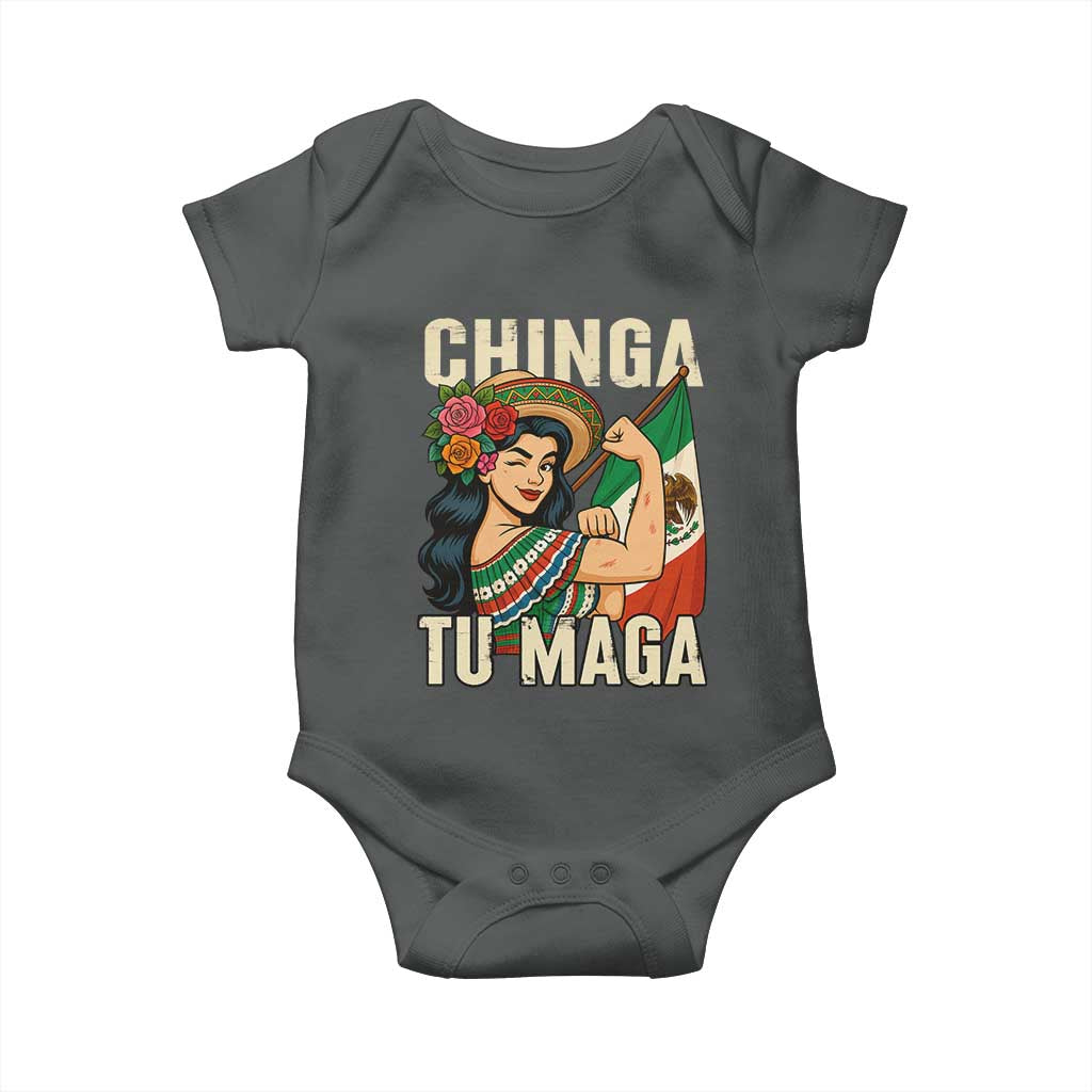 Chinga Tu Maga Protest Baby Onesie Funny Mexican Women - Wonder Print Shop
