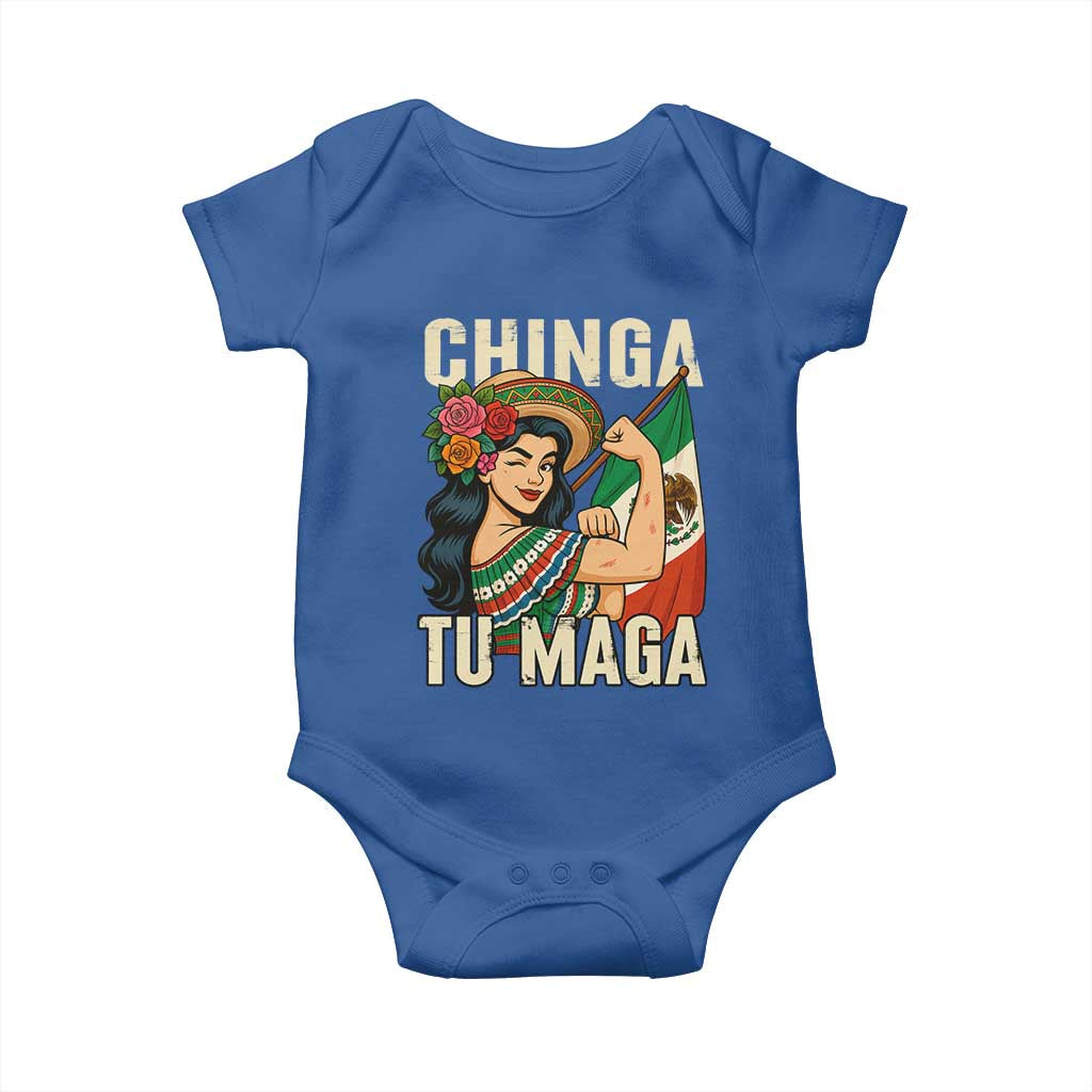 Chinga Tu Maga Protest Baby Onesie Funny Mexican Women - Wonder Print Shop