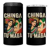 Chinga Tu Maga Protest 4 in 1 Can Cooler Tumbler Funny Mexican Women - Wonder Print Shop