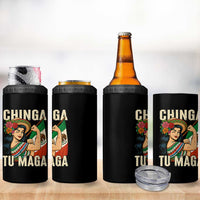 Chinga Tu Maga Protest 4 in 1 Can Cooler Tumbler Funny Mexican Women - Wonder Print Shop