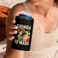 Chinga Tu Maga Protest 4 in 1 Can Cooler Tumbler Funny Mexican Women - Wonder Print Shop