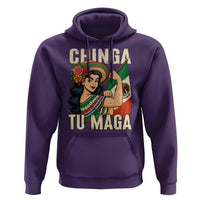 Chinga Tu Maga Protest Hoodie Funny Mexican Women - Wonder Print Shop