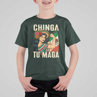 Chinga Tu Maga Protest T Shirt For Kid Funny Mexican Women - Wonder Print Shop