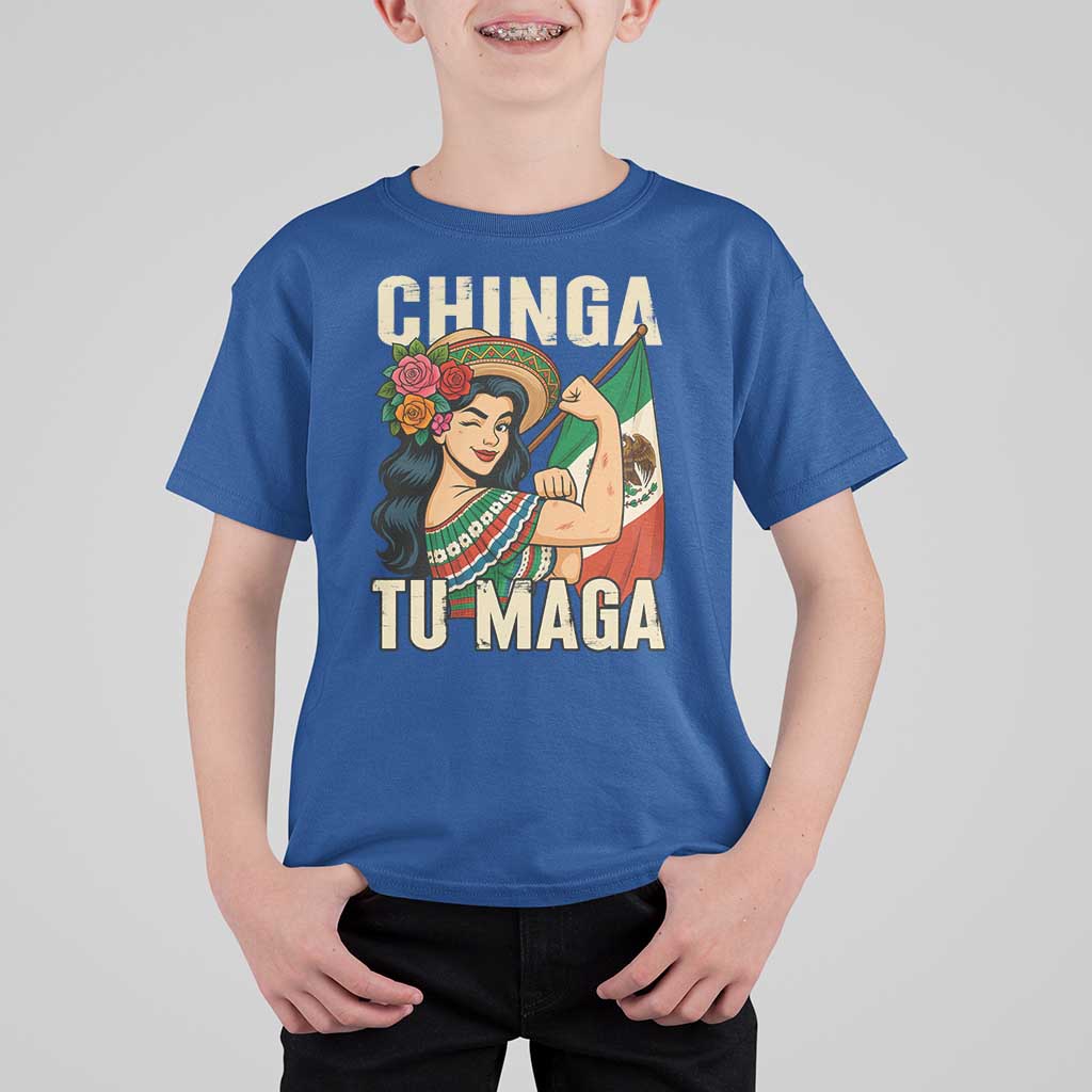 Chinga Tu Maga Protest T Shirt For Kid Funny Mexican Women - Wonder Print Shop