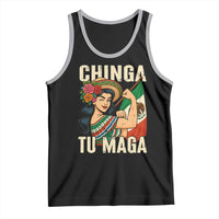 Chinga Tu Maga Protest Tank Top Funny Mexican Women - Wonder Print Shop