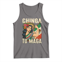 Chinga Tu Maga Protest Tank Top Funny Mexican Women - Wonder Print Shop