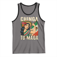 Chinga Tu Maga Protest Tank Top Funny Mexican Women - Wonder Print Shop