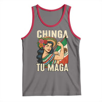 Chinga Tu Maga Protest Tank Top Funny Mexican Women - Wonder Print Shop
