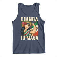 Chinga Tu Maga Protest Tank Top Funny Mexican Women - Wonder Print Shop