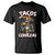 Tacos and Cervezas T Shirt Funny Skeleton Drinking Beer Lovers - Wonder Print Shop