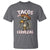 Tacos and Cervezas T Shirt Funny Skeleton Drinking Beer Lovers - Wonder Print Shop