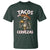 Tacos and Cervezas T Shirt Funny Skeleton Drinking Beer Lovers - Wonder Print Shop
