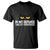 Sarcastic Black Cat T Shirt In My Defense I Was Left Unsupervised - Wonder Print Shop