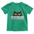 Sarcastic Black Cat Toddler T Shirt In My Defense I Was Left Unsupervised - Wonder Print Shop