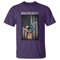 Machinist Patriotic US Flag T Shirt - Wonder Print Shop