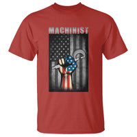 Machinist Patriotic US Flag T Shirt - Wonder Print Shop