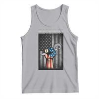 Machinist Patriotic US Flag Tank Top - Wonder Print Shop